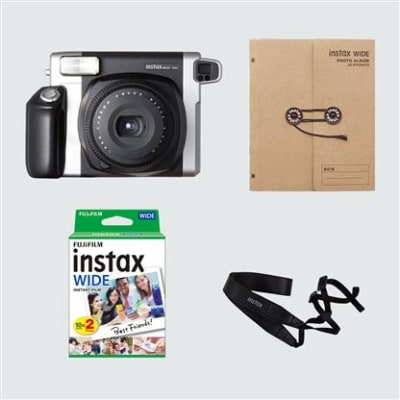 Fujifilm Instax Wide 300 Starter Kit - Black