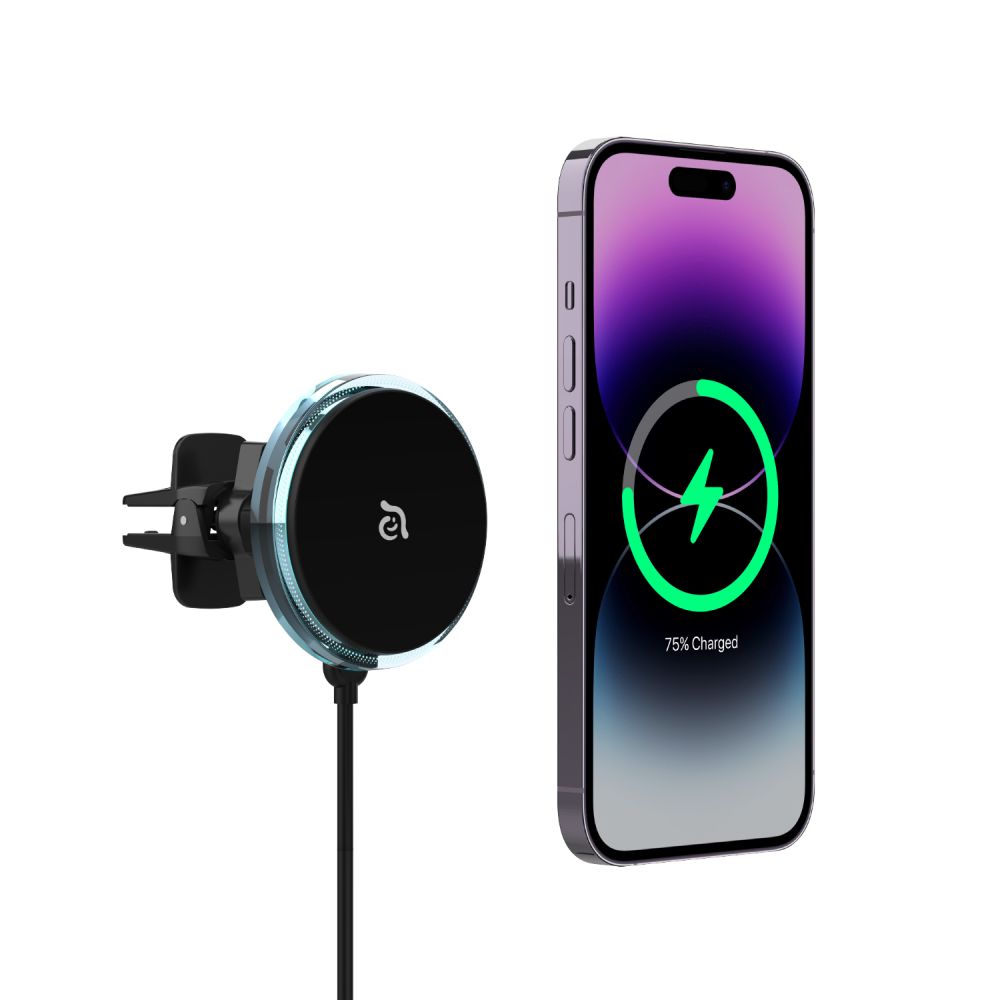 ADAM Elements OMNIA CX1 Magnetic Charging Car Mount - Black
