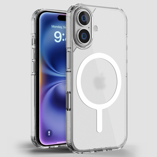 GRIPP MS CASE-iPh 16 PLUS-RING-CLR FRST