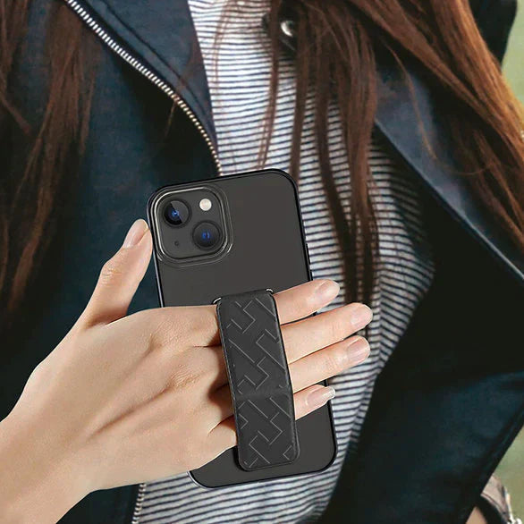 HYPHEN Grip Holder Case for iPhone 14 Plus - Black