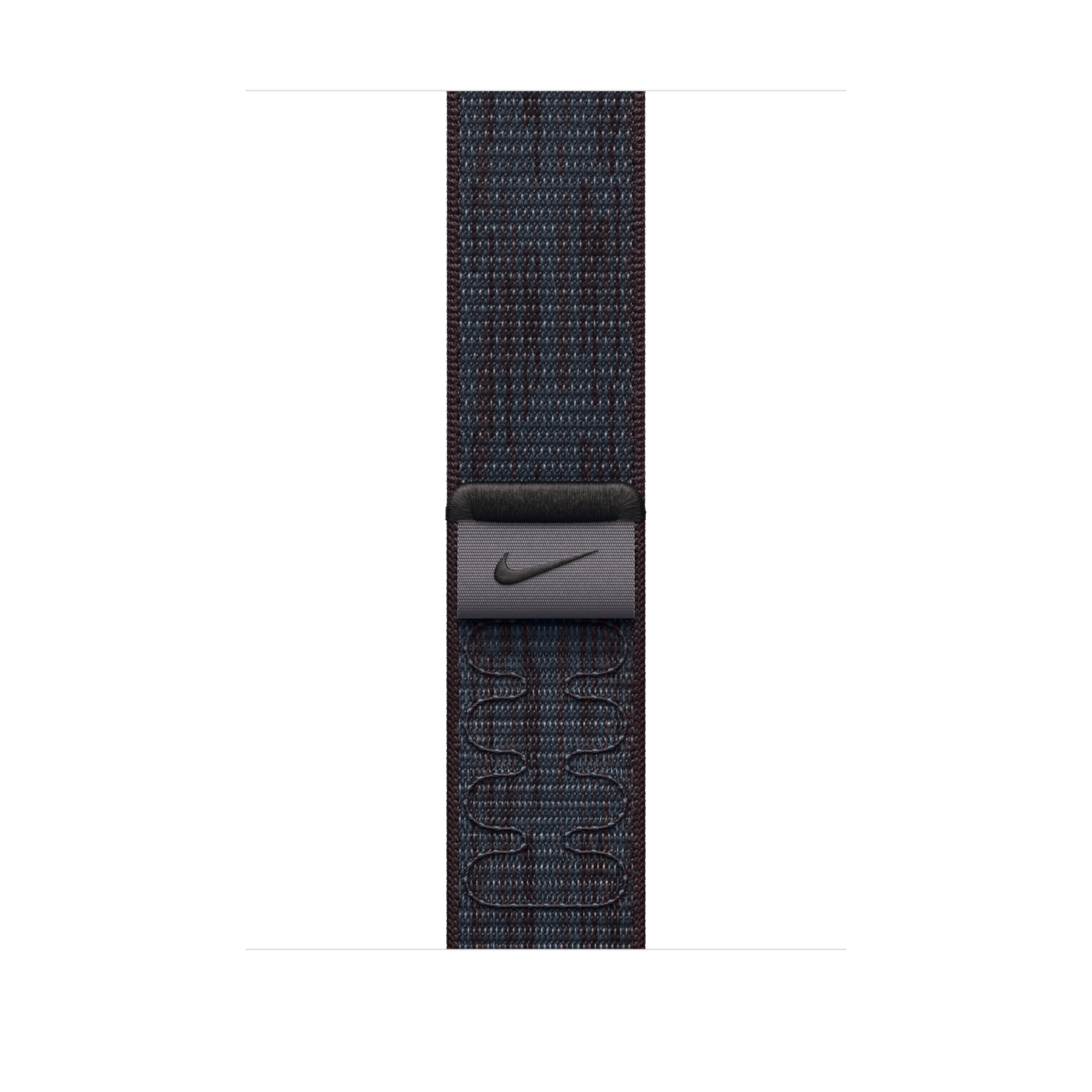 46mm Black/Blue Nike Sport Loop