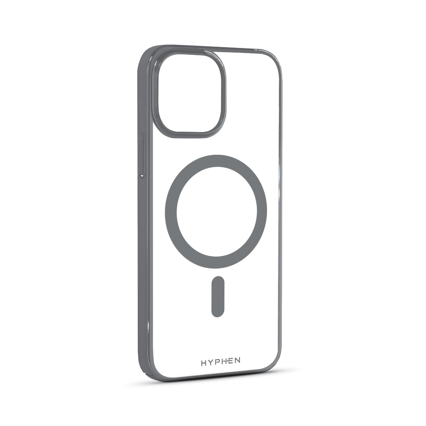 HYPHEN NOCT MagSafe Frame Case for iPhone 15 Pro Max - Titanium Grey