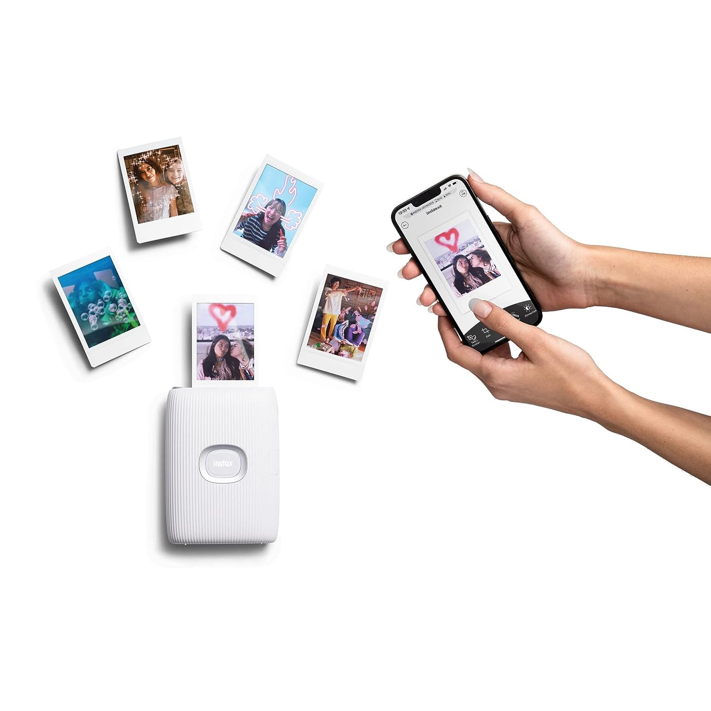 Fujifilm Instax Mini Link 2 Standalone Printer - White