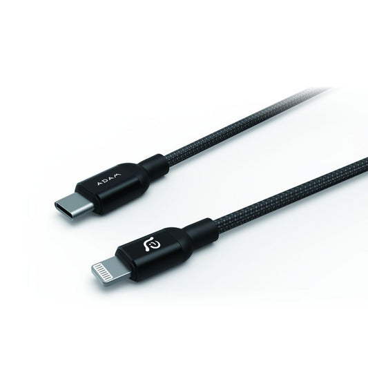 Adam Peak ll Usb-C To Lightning Cable - Black, 20Cm
