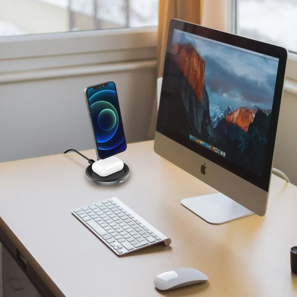 ADAM Elements OMNIA M2 2-in-1 Charging Dock - Black