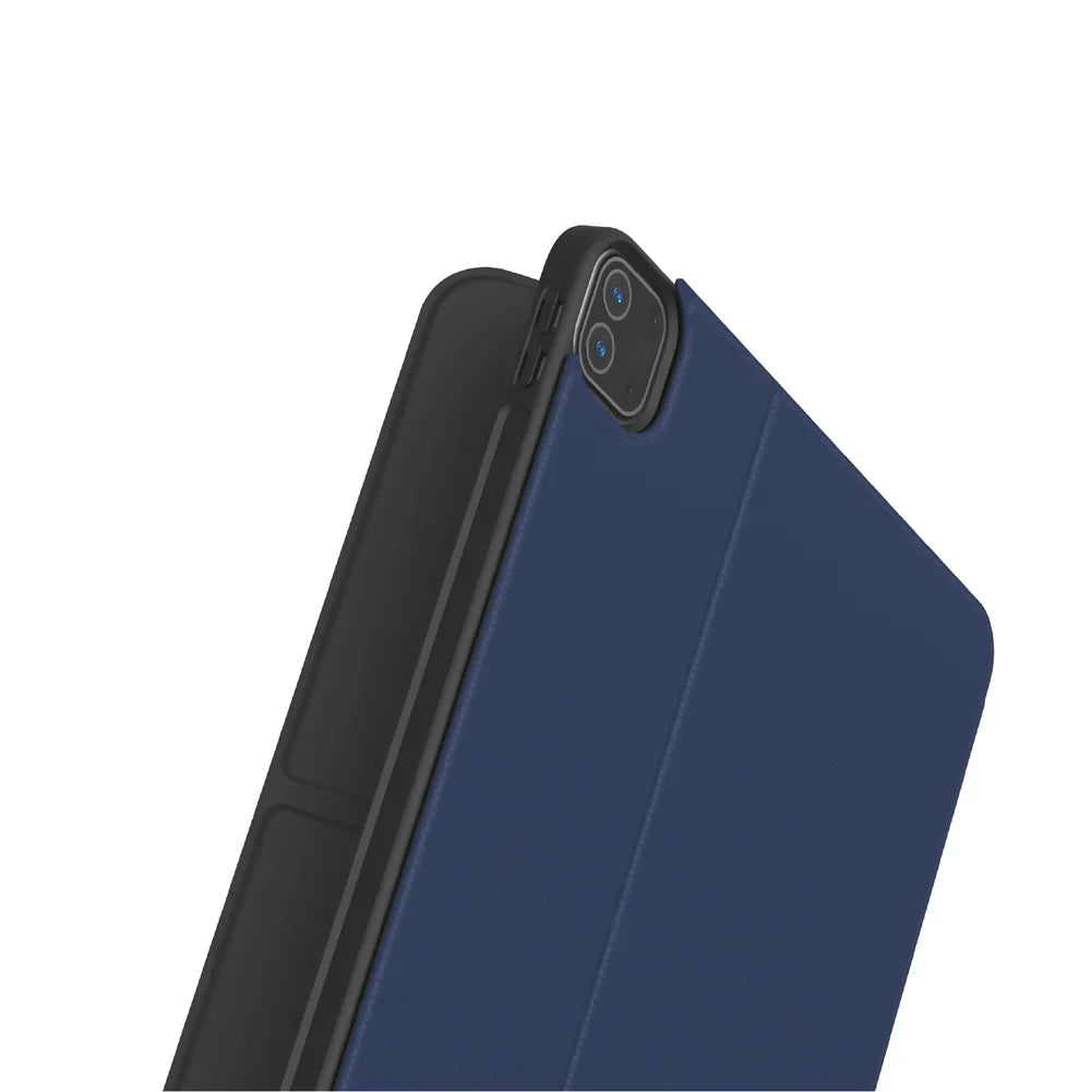 AmazingThing Anti-Microbial Evolution Folio Case for iPad 11 inch - Blue