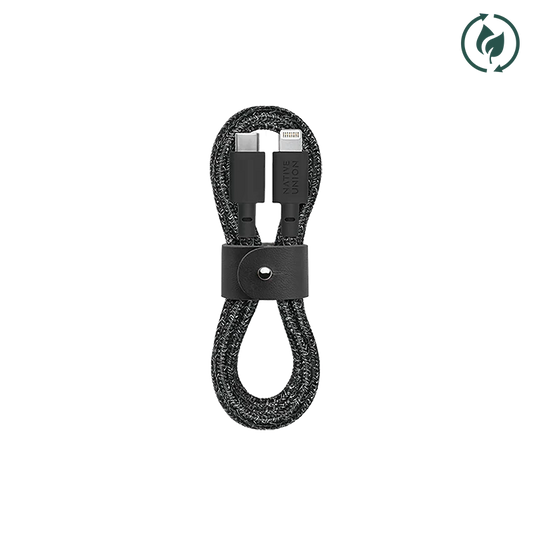 BELT CABLE-KV-C-LIGHTNING-COSMOS BLACK(3M)