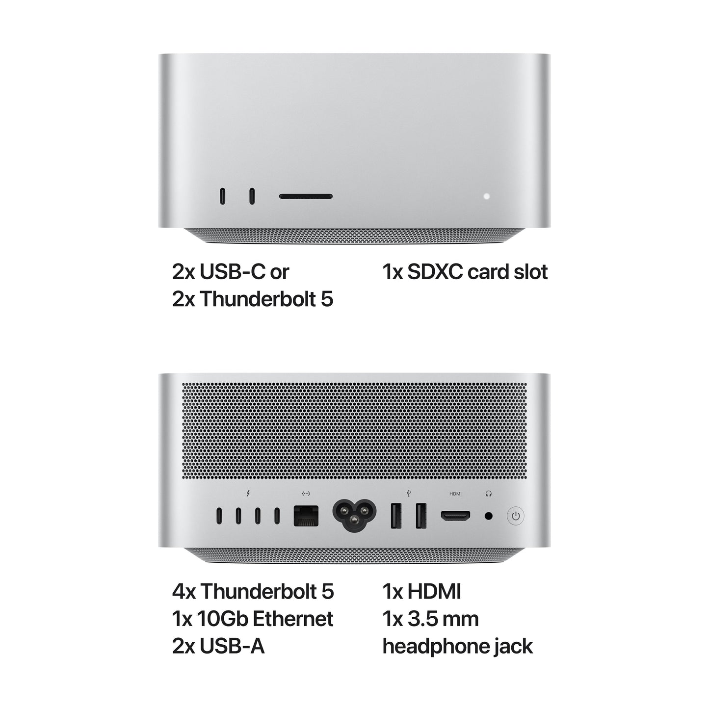 Mac Studio: Apple M3 Ultra with 28-core CPU and 60-core GPU, 1TB SSD