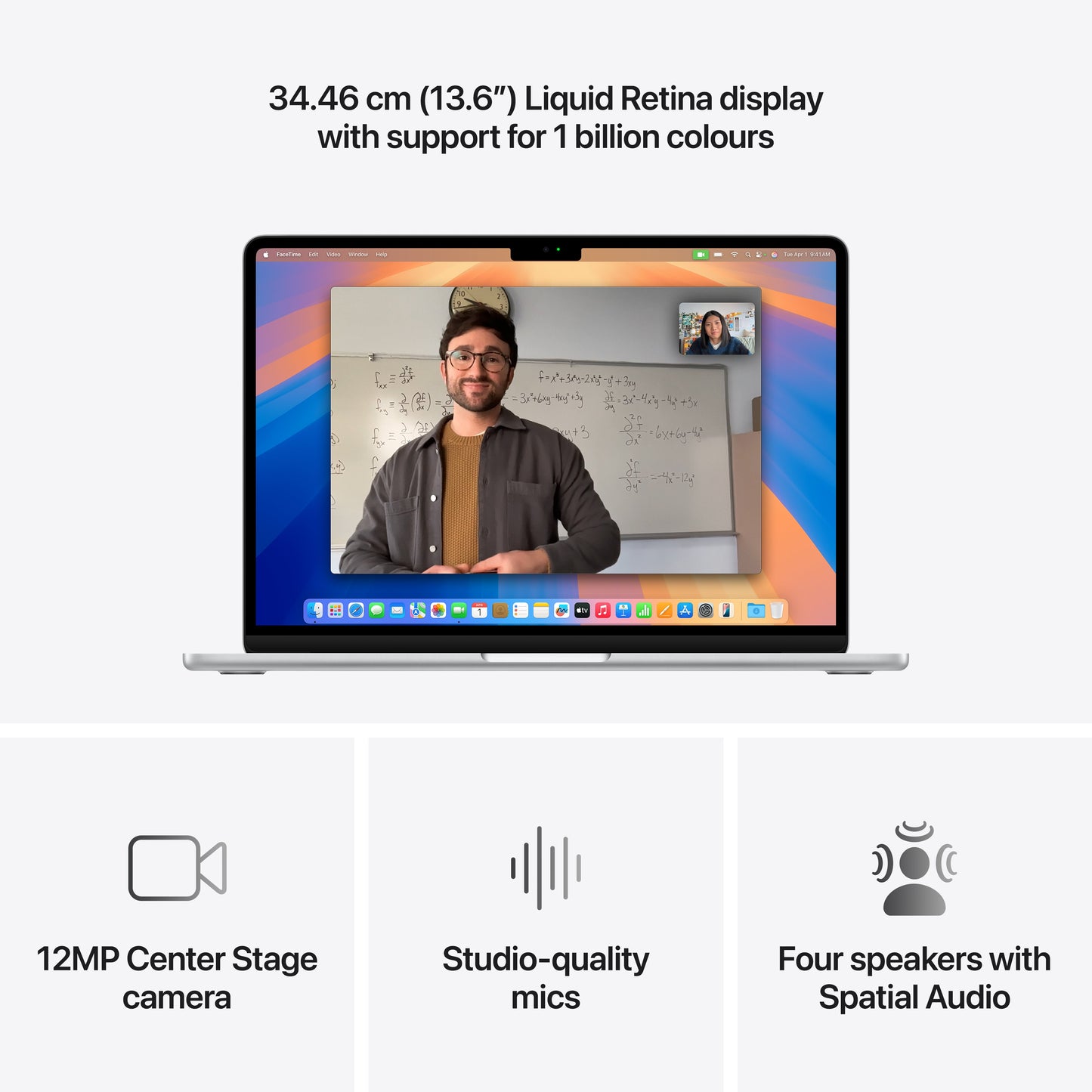 13-inch MacBook Air: Apple M4 chip with 10-core CPU and 10-core GPU, 512GB SSD - Silver