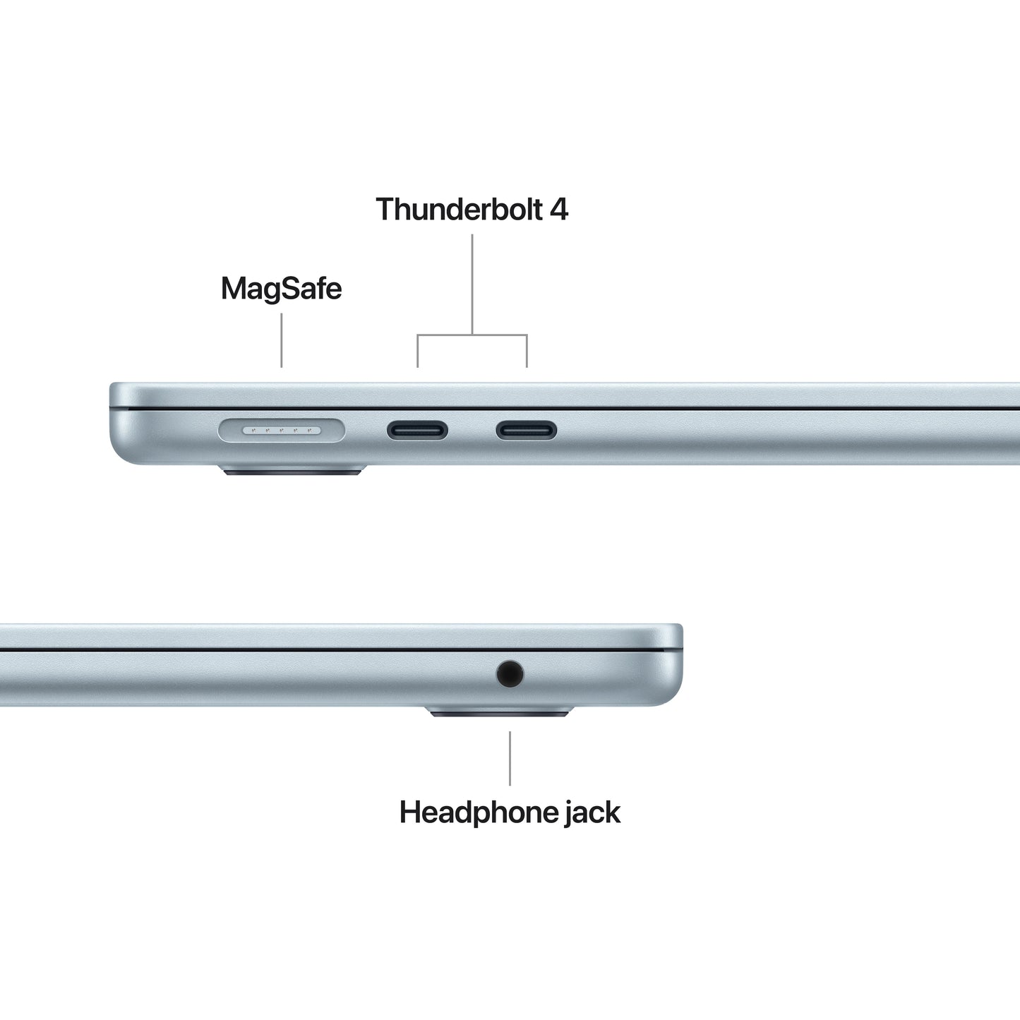 13-inch MacBook Air: Apple M4 chip with 10-core CPU and 10-core GPU, 512GB SSD - Sky Blue
