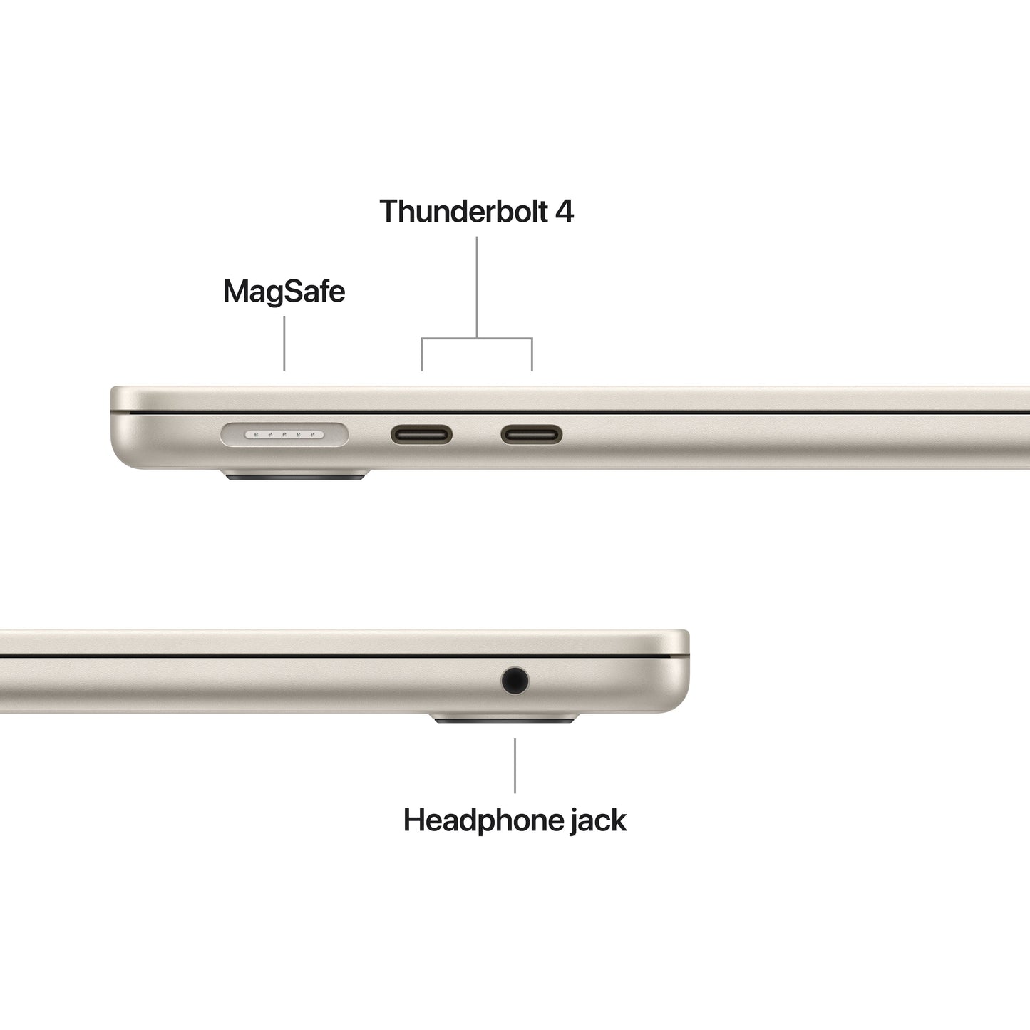13-inch MacBook Air: Apple M4 chip with 10-core CPU and 10-core GPU, 512GB SSD - Starlight