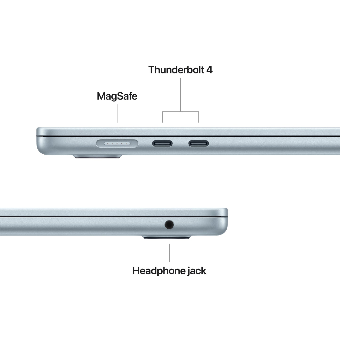 15-inch MacBook Air: Apple M4 chip with 10-core CPU and 10-core GPU, 512GB SSD - Sky Blue