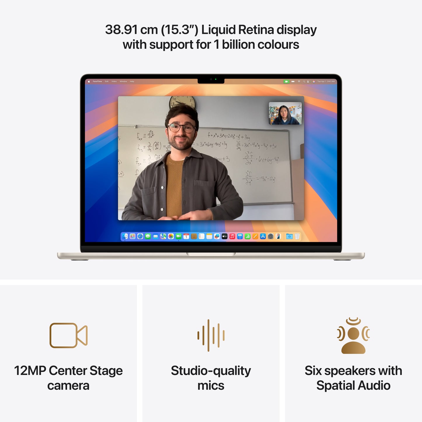 15-inch MacBook Air: Apple M4 chip with 10-core CPU and 10-core GPU, 512GB SSD - Starlight