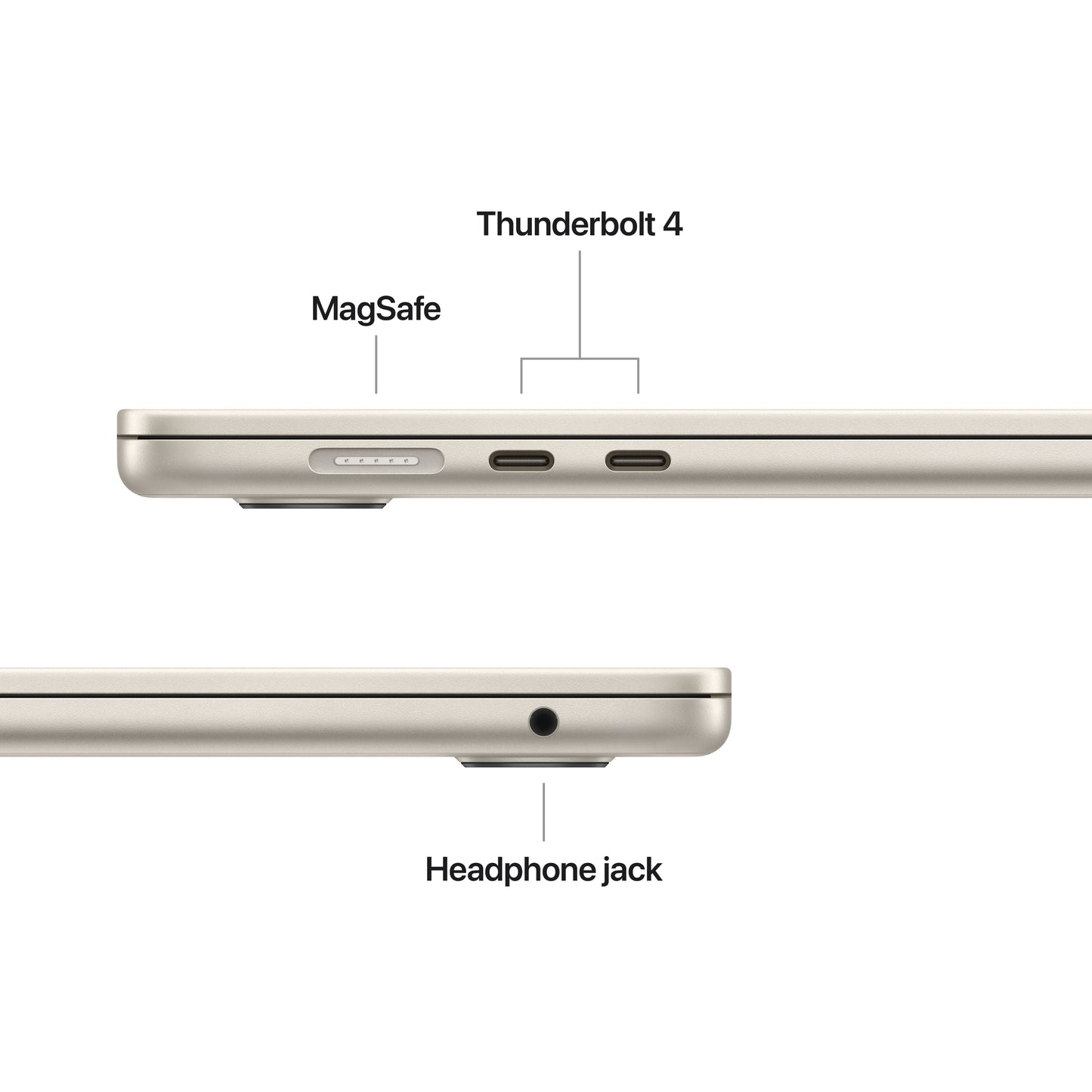15-inch MacBook Air: Apple M4 chip with 10-core CPU and 10-core GPU, 512GB SSD - Starlight