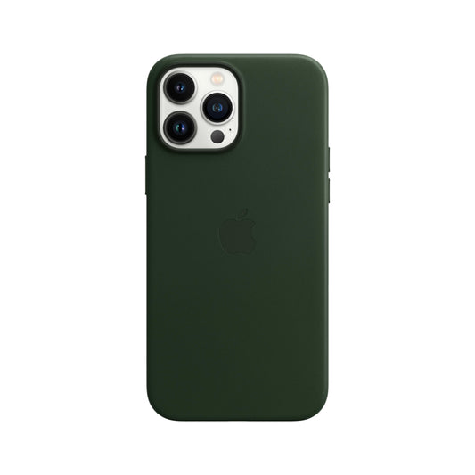 iPhone 13 Pro Max Leather Case with MagSafe - Sequoia Green
