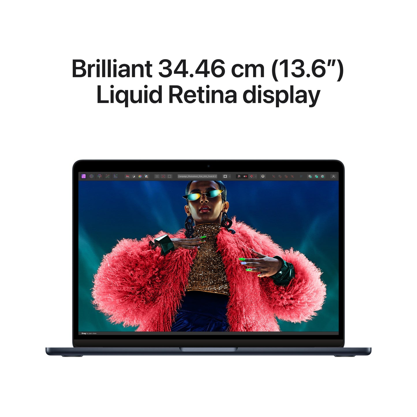 13-inch MacBook Air: Apple M3 chip with 8?core CPU and 10?core GPU, 512GB SSD - Midnight