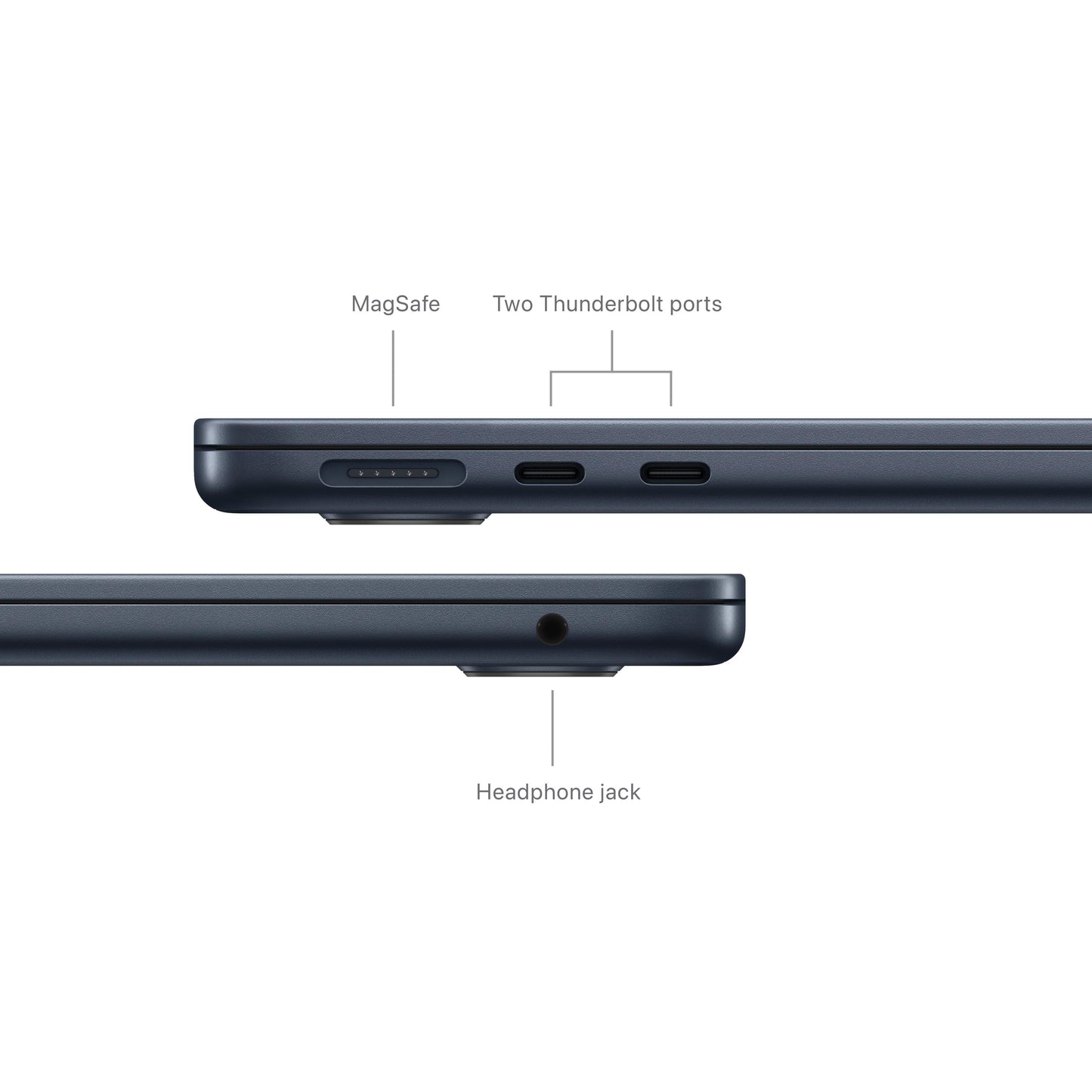 13-inch MacBook Air: Apple M3 chip with 8?core CPU and 10?core GPU, 512GB SSD - Midnight