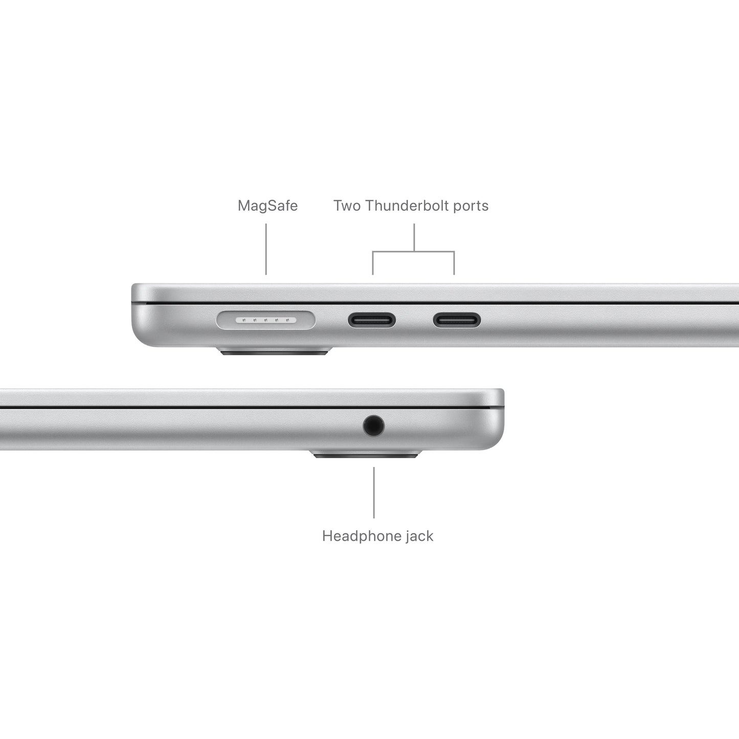 13-inch MacBook Air: Apple M3 chip with 8?core CPU and 10?core GPU, 512GB SSD - Silver
