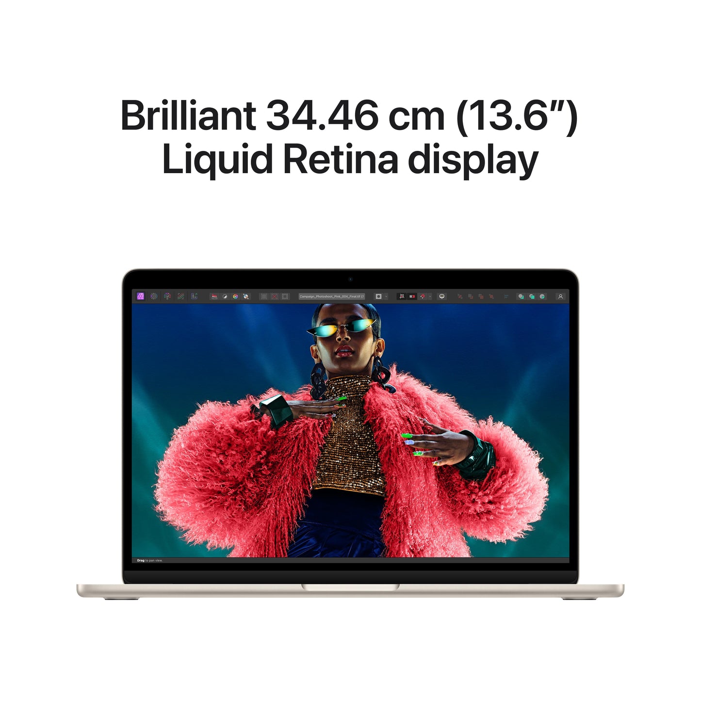 13-inch MacBook Air: Apple M3 chip with 8?core CPU and 10?core GPU, 512GB SSD - Starlight