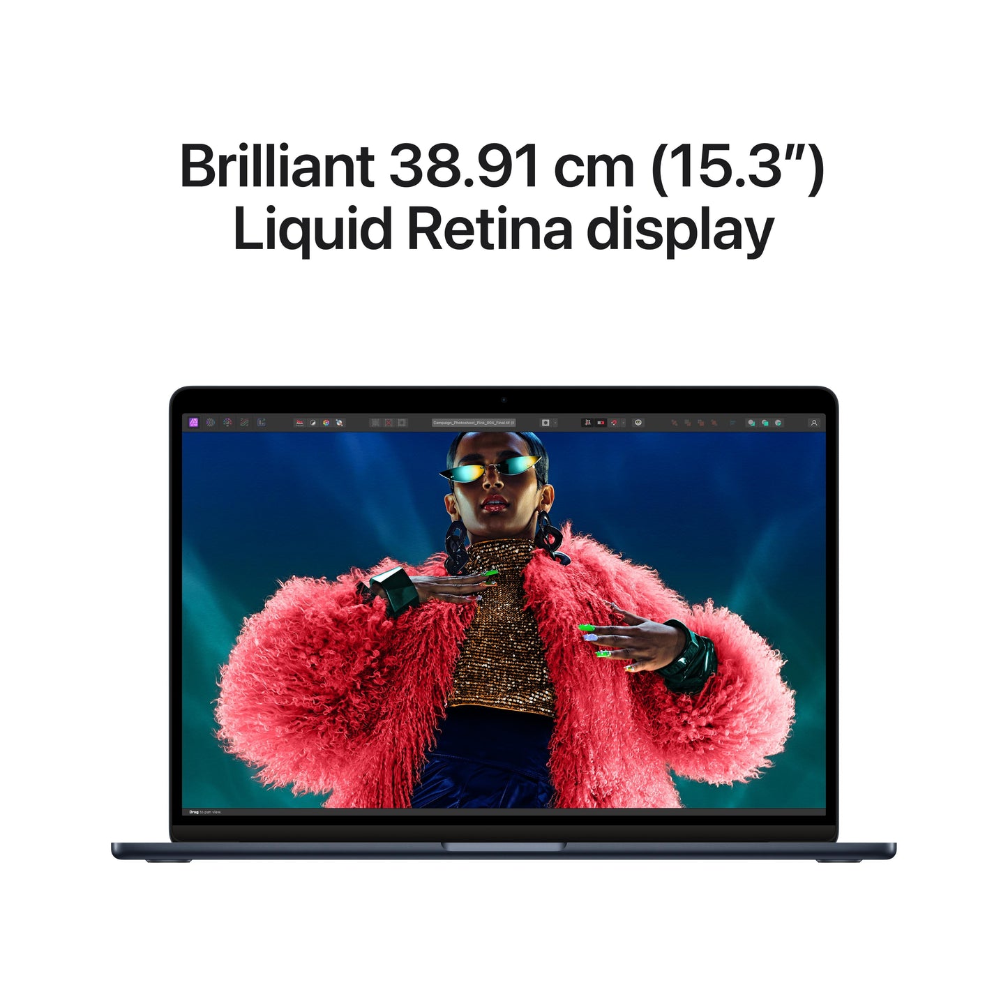 15-inch MacBook Air: Apple M3 chip with 8?core CPU and 10?core GPU, 512GB SSD - Midnight