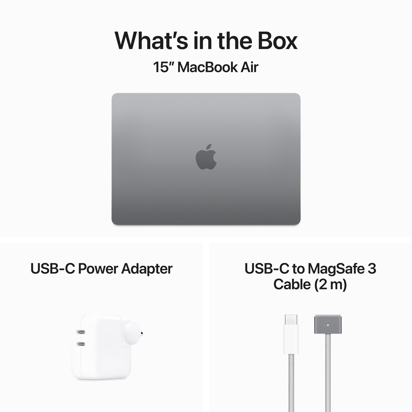 15-inch MacBook Air: Apple M3 chip with 8?core CPU and 10?core GPU, 512GB SSD - Space Grey