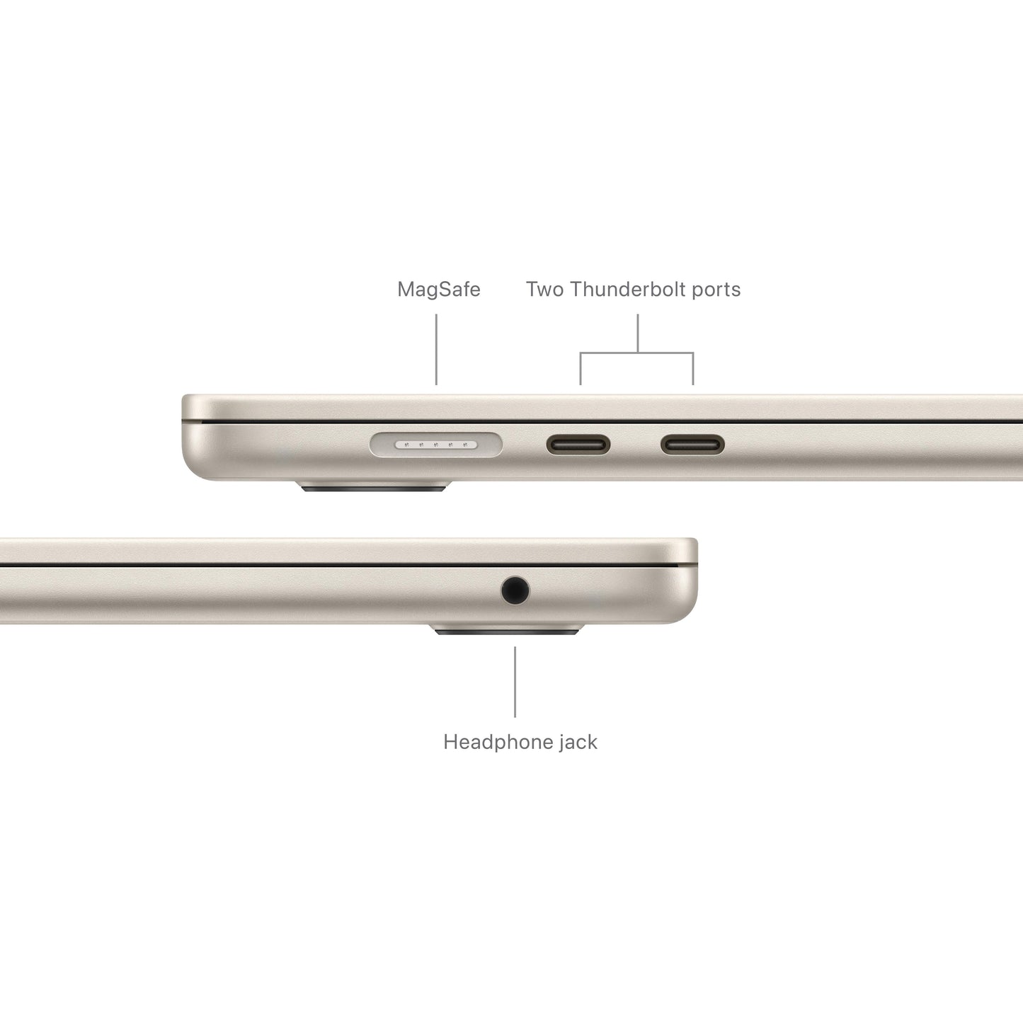 15-inch MacBook Air: Apple M3 chip with 8?core CPU and 10?core GPU, 256GB SSD - Starlight