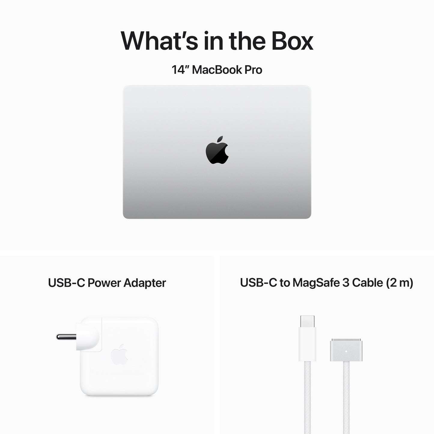 14-inch MacBook Pro: Apple M3 chip with 8?core CPU and 10?core GPU, 1TB SSD - Silver