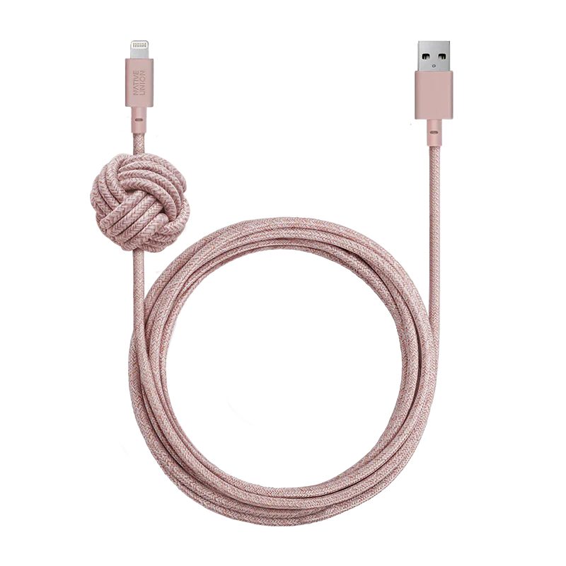 NIGHT CABLE-LIGHTNING-ROSE-3M
