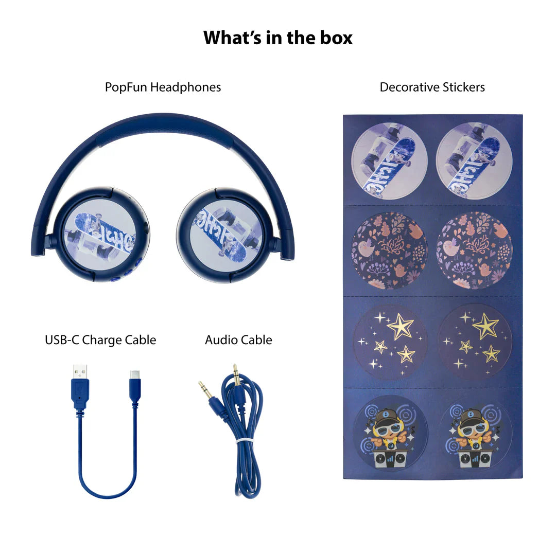 Onanoff BuddyPhones POPFUN - Blue