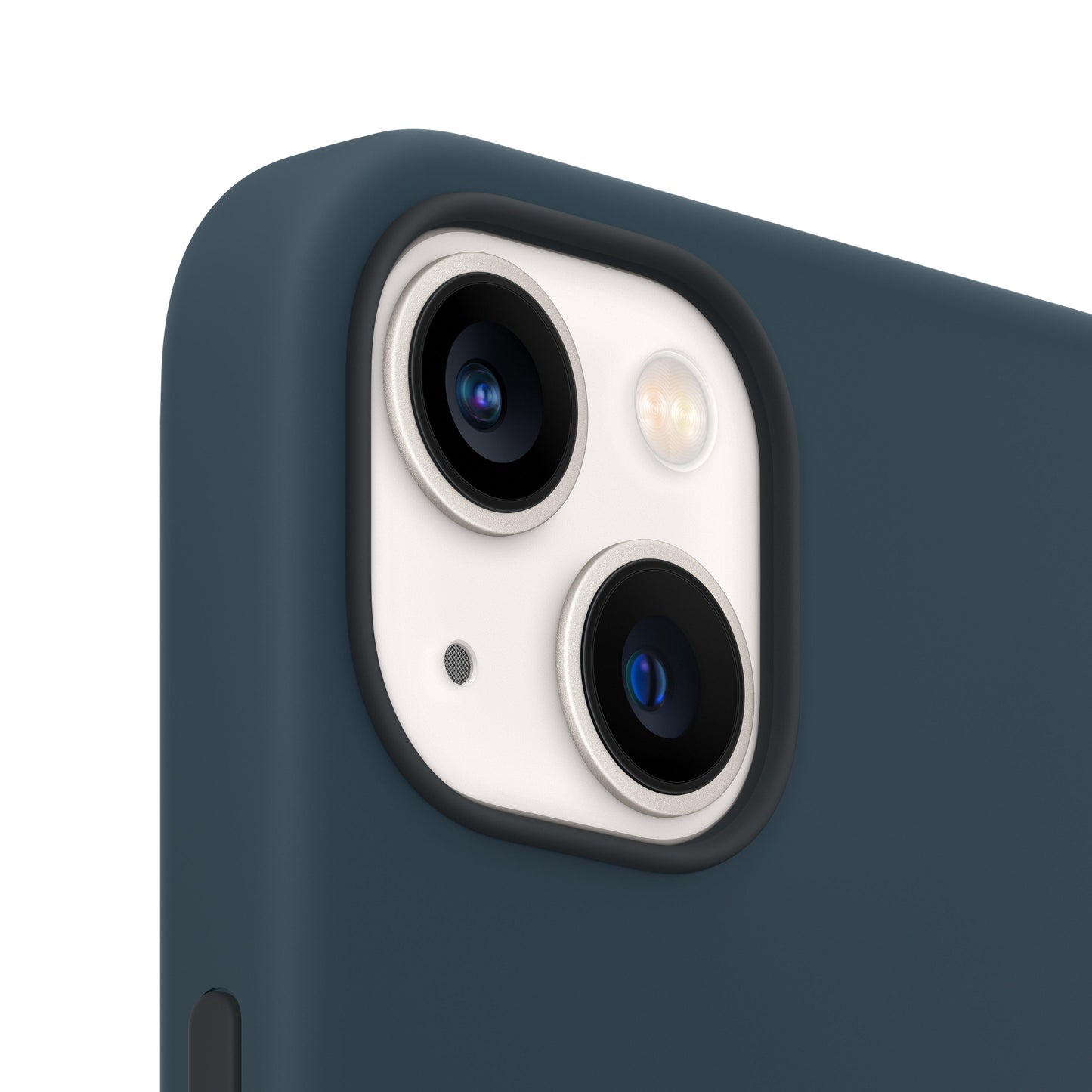 iPhone 13 Silicone Case with MagSafe-Abyss Blue
