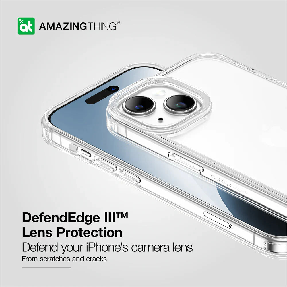 AmazingThing Minimal Drop Proof Case for iPhone 14 Plus - Clear