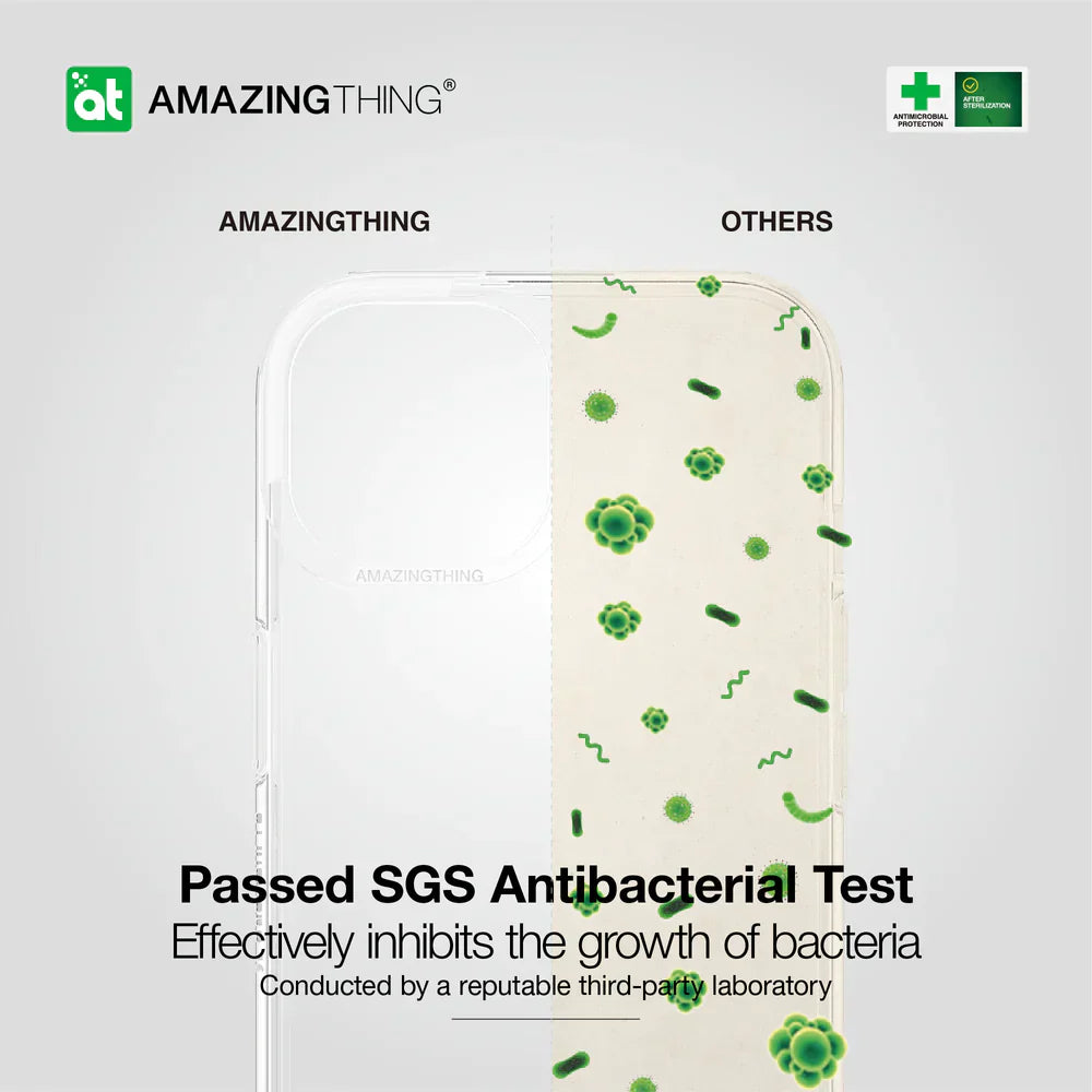 AmazingThing Minimal Drop Proof Case for iPhone 14 Plus - Clear