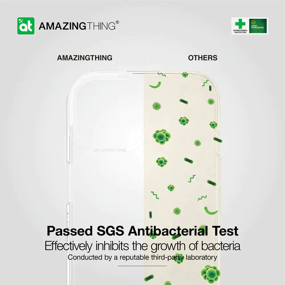 AmazingThing Minimal Drop Proof Case for iPhone 14 Plus - Clear