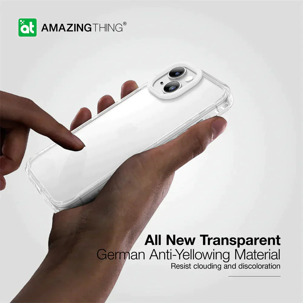 AmazingThing Titan Pro Drop-proof Case for iPhone 14 Pro Max - Clear