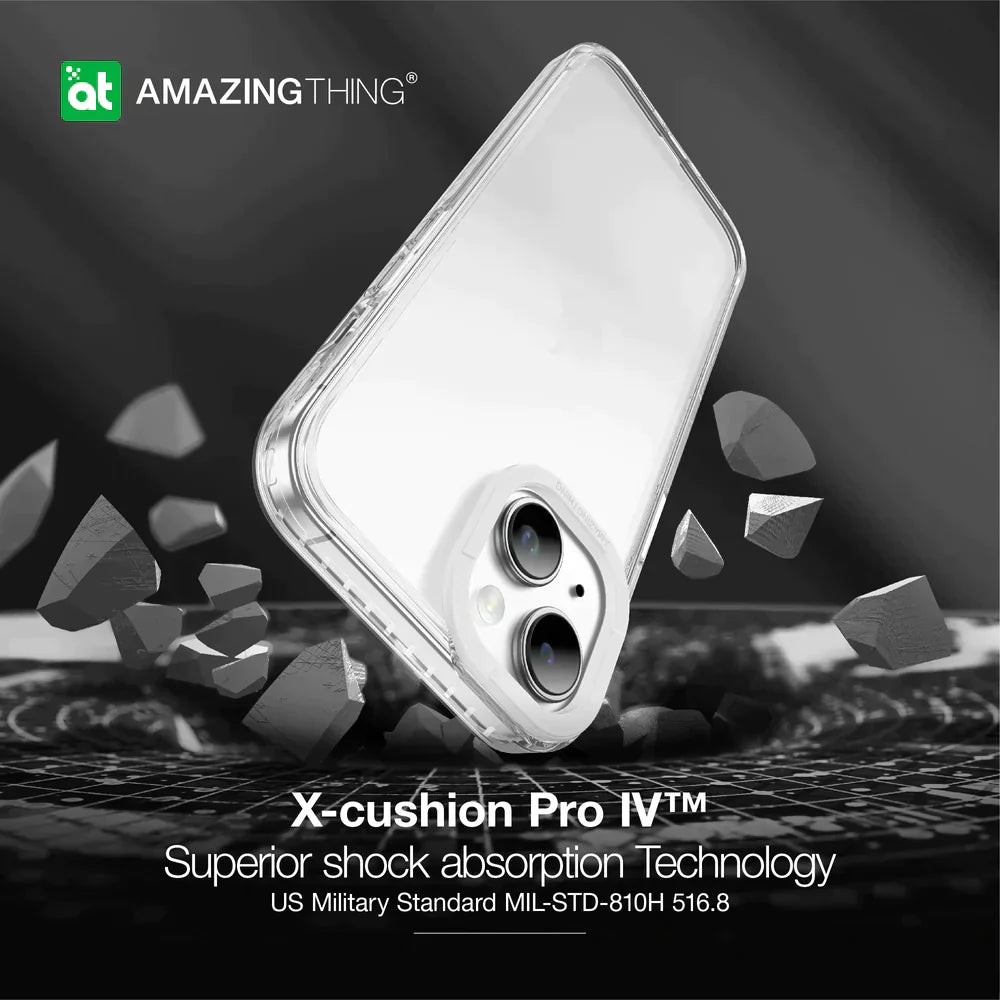AmazingThing Titan Pro Drop-proof Case for iPhone 14 Pro Max - Clear