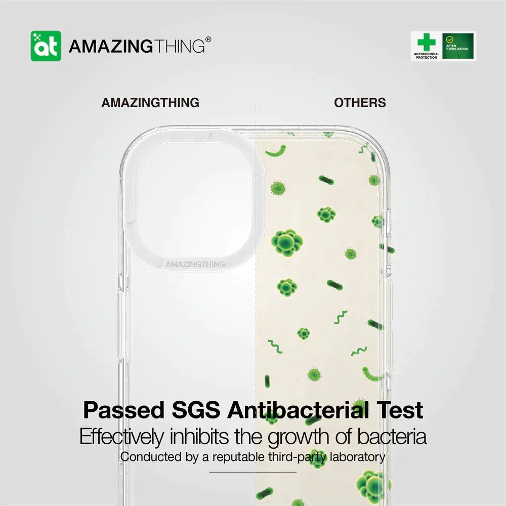 AmazingThing Titan Pro Drop-proof Case for iPhone 14 Pro Max - Clear