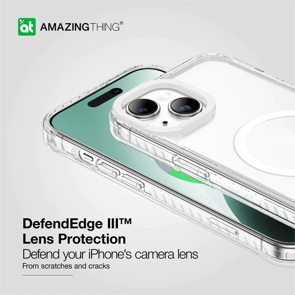 AmazingThings Titan Pro Magnetic Case for iPhone 15 Plus - Clear