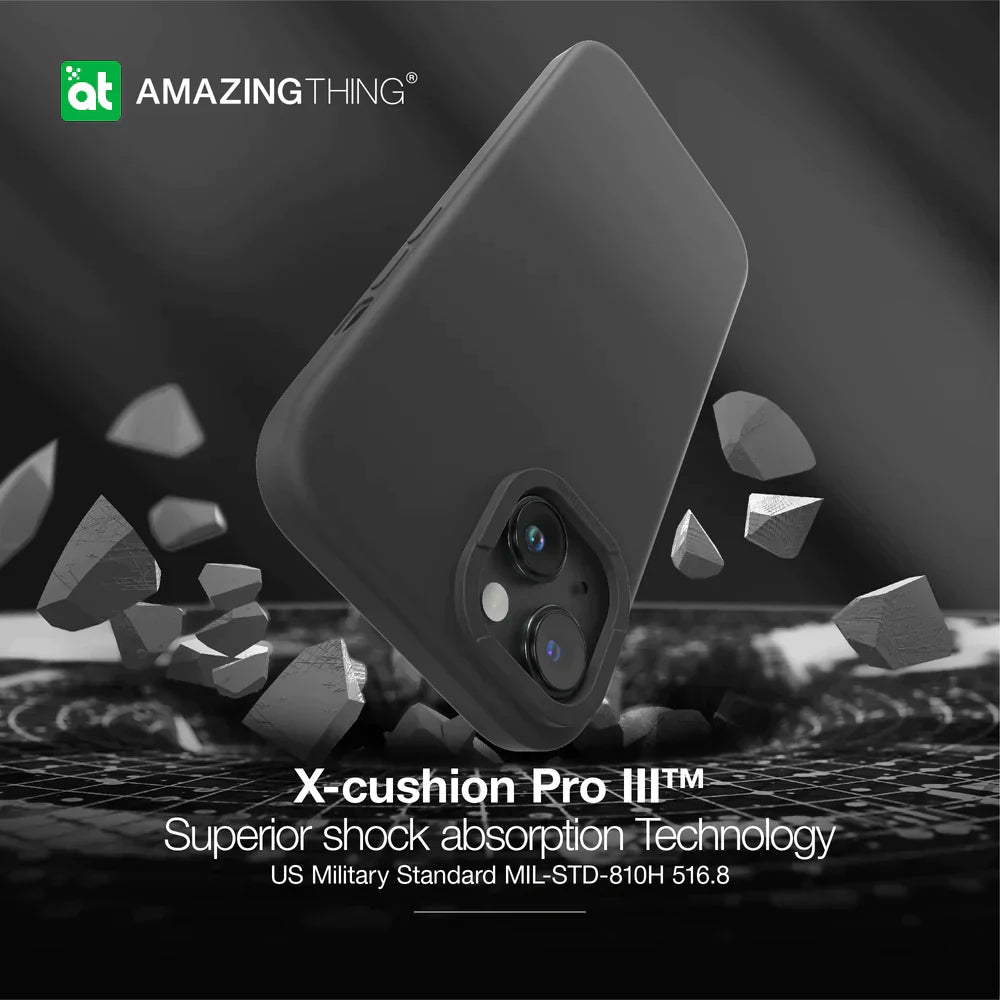 AmazingThing Smoothie Magnetic Case for iPhone 15 - Black