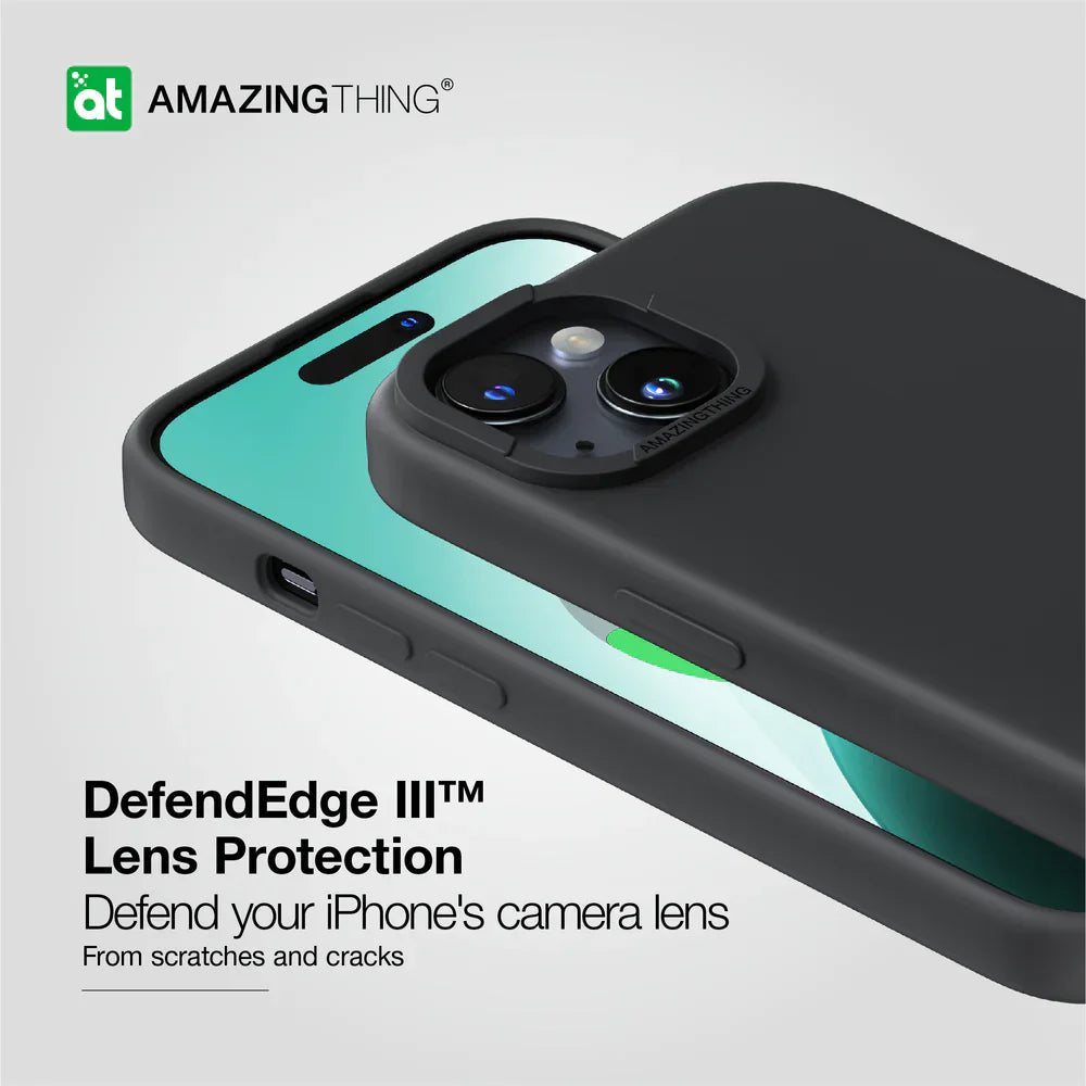 AmazingThing Smoothie Magnetic Case for iPhone 15 Plus - Black