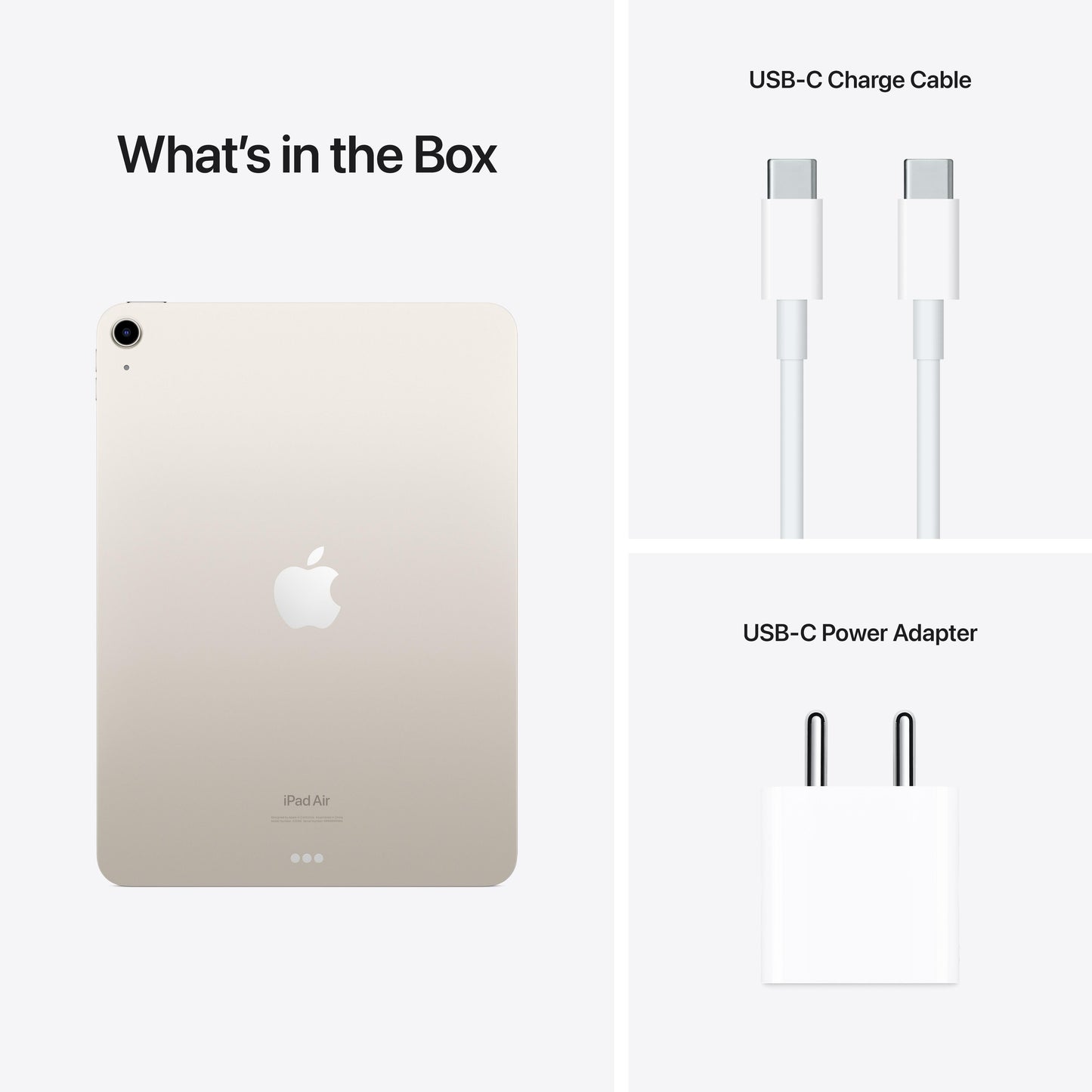 2022 iPad Air Wi-Fi 64GB - Starlight (5th generation)