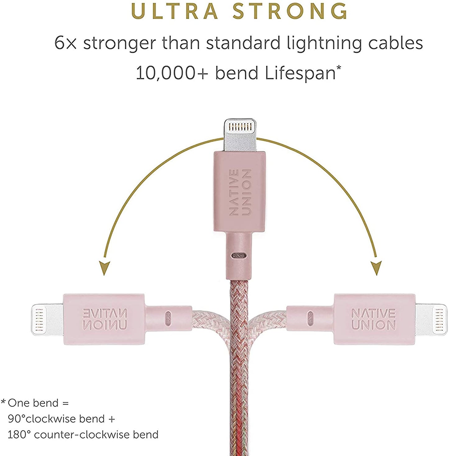 BELT CABLE-KV-C-LIGHTNING-ROSE(3M)