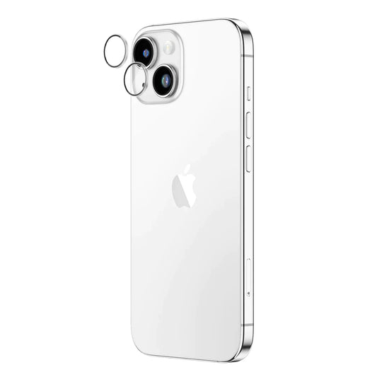 Xspace Camera Lens Glass For iPhone 15/15 Plus Silver