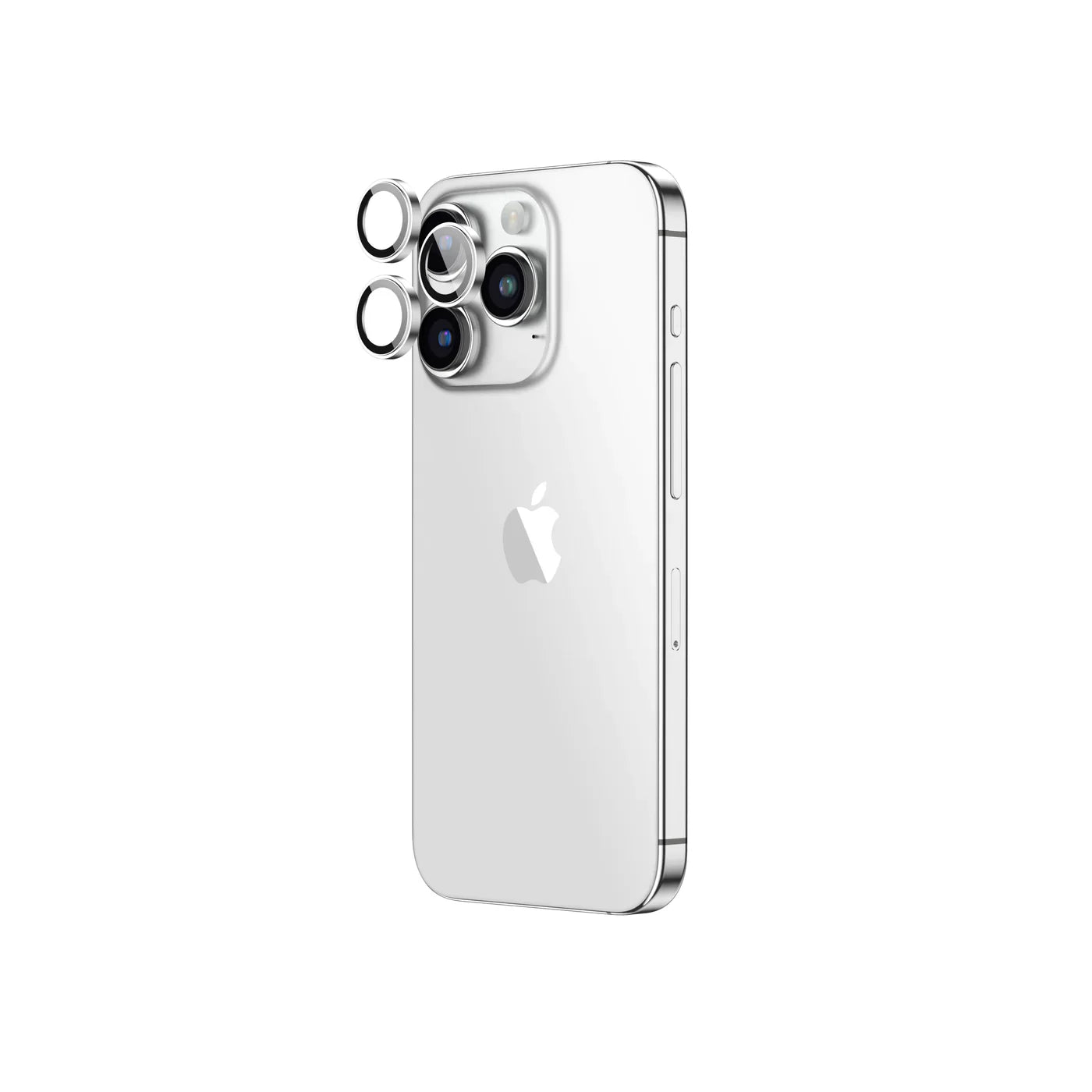 Xspace Camera Lens Glass For iPhone 15PRO/PROMAX Silver