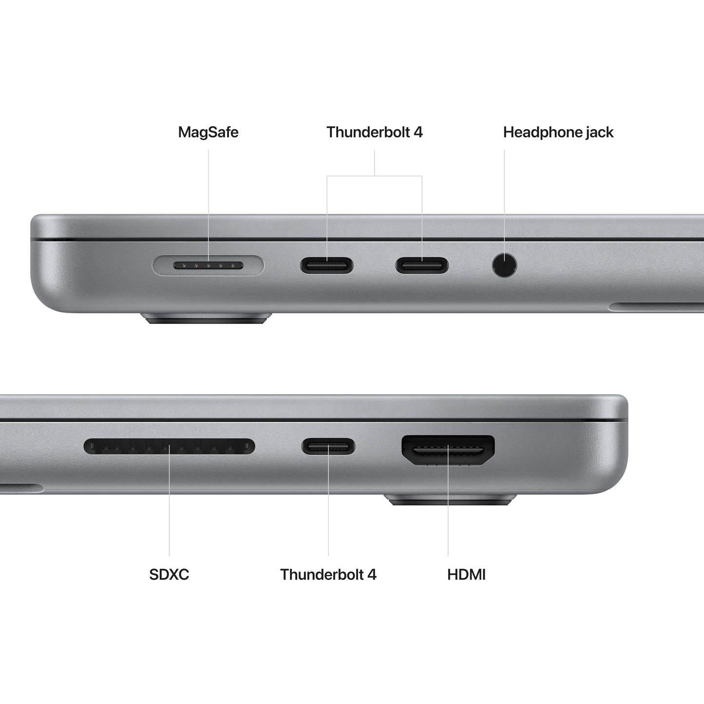 14-inch MacBook Pro: Apple M2 Pro chip with 10?core CPU and 16?core GPU, 512GB SSD - Space Grey