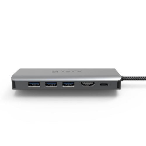 Casa Hub A01s - USB-C 4K 6-in-1 Hub Grey