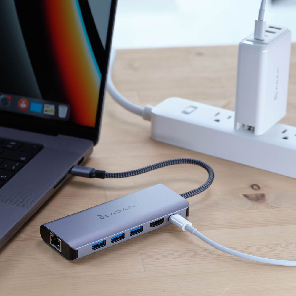 Casa Hub A01s - USB-C 4K 6-in-1 Hub Grey