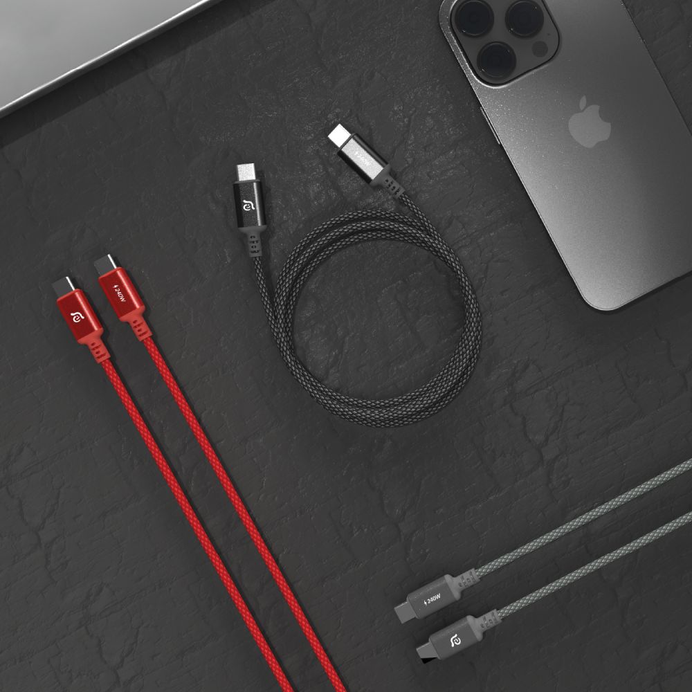 ADAM Elements Casa P120 - USB-C to USB-C 240W Charging Cable 120 cm