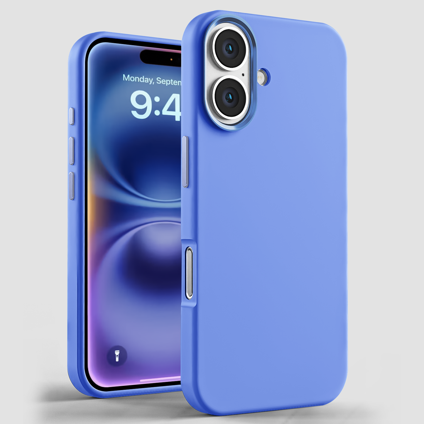 GRIPP RUBON MS CASE -  iPh 16-BLUE