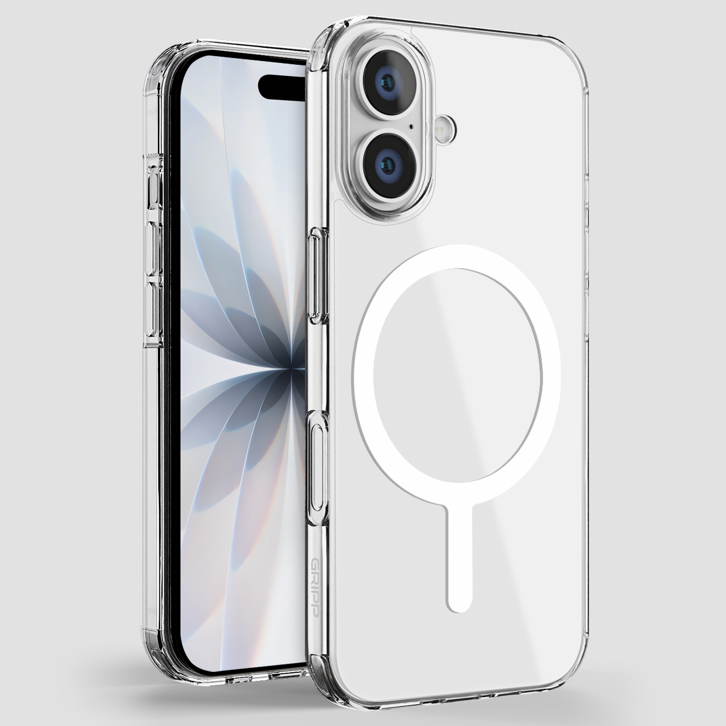 GRIPP CLR MS CASE IPH17 WHITE RING -CLR