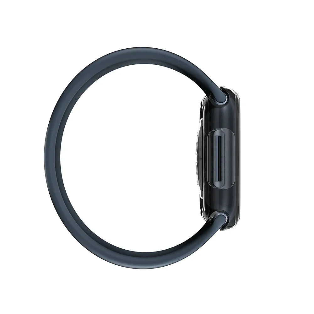 AmazingThing Quartz Pro Case for Apple Watch 45mm - Black